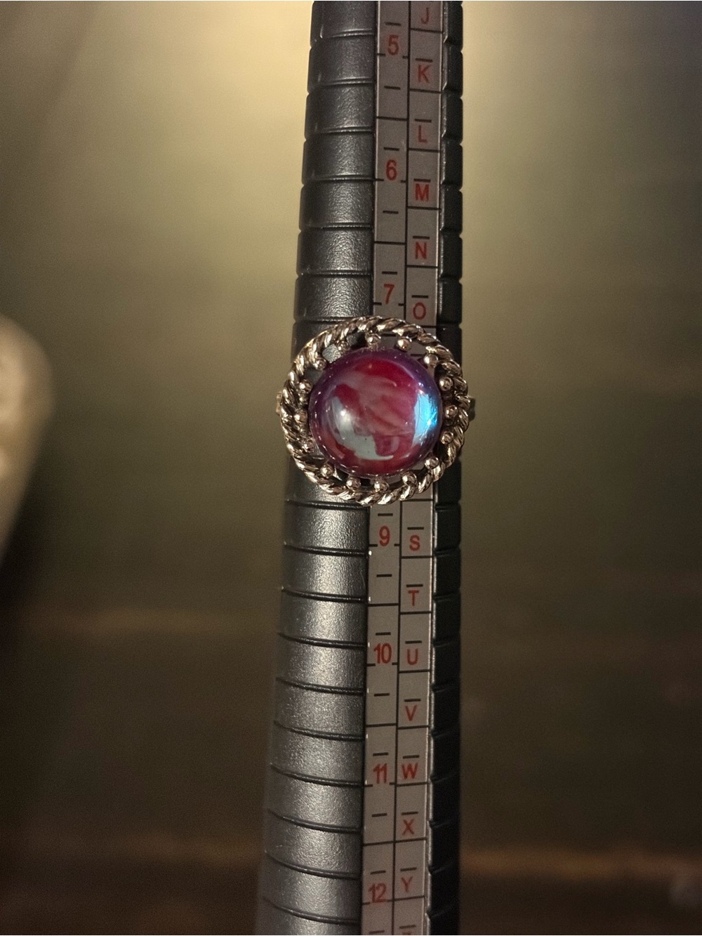 Emmons Iridescent Cabochon Ring